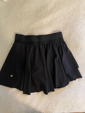 lululemon athletica Black Circle Skirt - Layered Flare